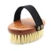 ICANdOIT Dry Brushing Body Brush-Stiff Sisal Bristles Dry Skin Brush,Exfoliating Massage Brush for Cellulite and Lymphatic,Improve Circulation,Stop Ingrown Hairs,Reduce Acne,Soften Skin