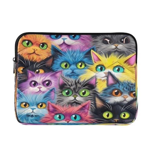 Funda Laptop Cute Cats para Notebooks 13-14 Pulgadas miniatura 1
