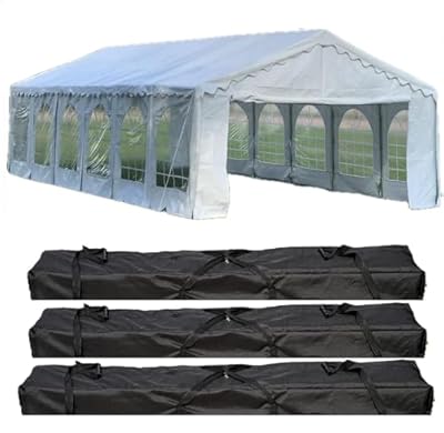 Delta 40'x20' Budget PE Tents for Parties,Paty Tent,Outdoor Canopy,Carpas para Fiestas, Wedding Tent with Waterproof Top & Removable Sidewalls for Patio Outdoor Events