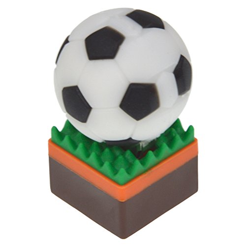 16GB USB Stick Fußball Speicherstick Uflatek USB 2.0 Memory Stick Silikon Karikatu Flash Drive 16 GB Pen Drive Externe… – Bild 4