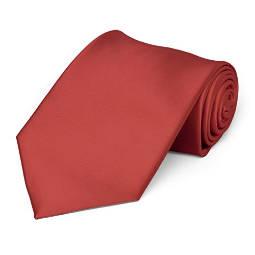 Image of tiemart Premium Solid Color Necktie