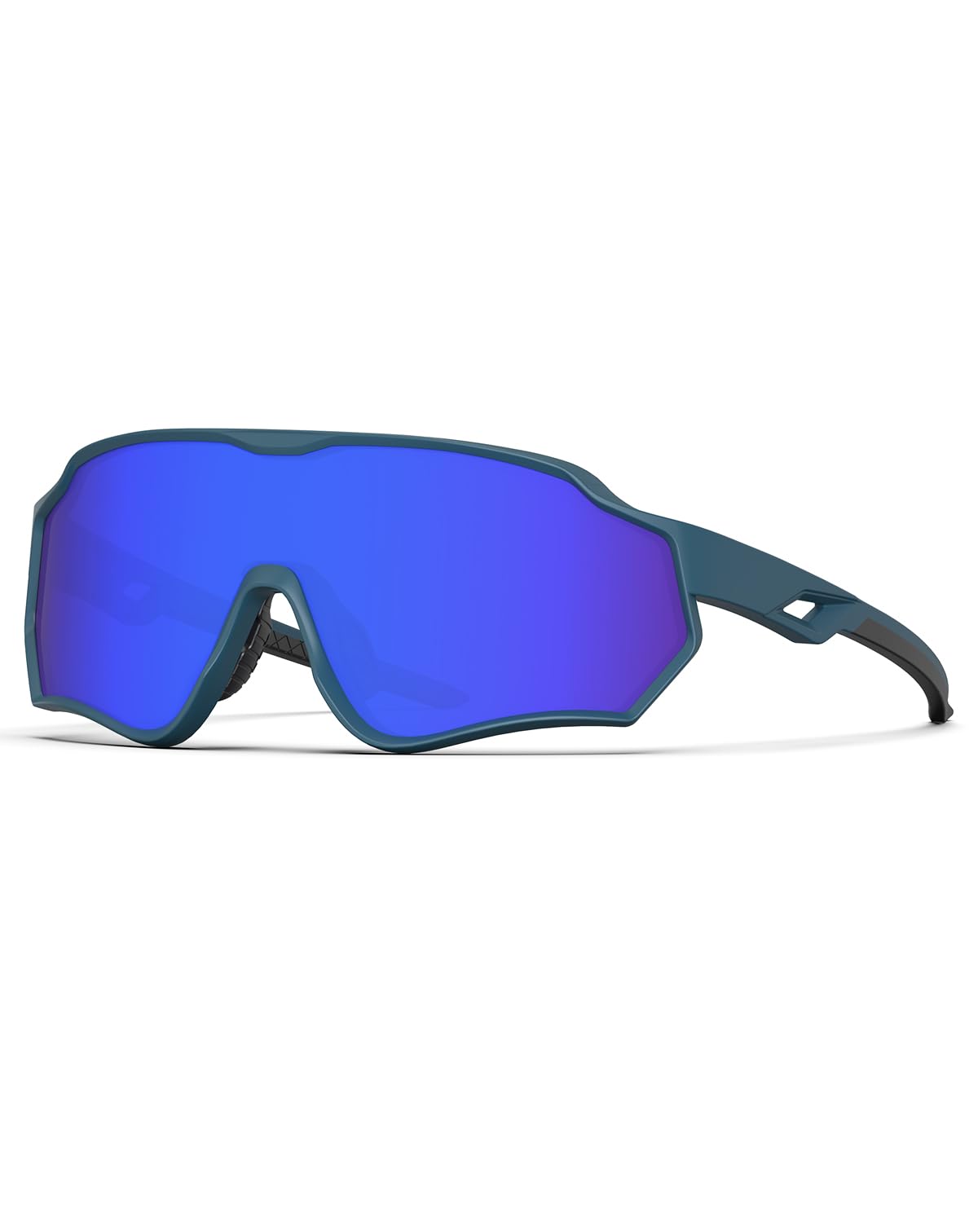 [BEACOOL] 偏光レンズ スポーツ サングラス 超軽量 TR90 TAC UV400 紫外線防止 野球 自転車 釣り ランニング 登山 ゴルフ ドライブ バイク テニス 大型フレーム設計 メンズ レディース ユニセックス サングラス 安全 清晰