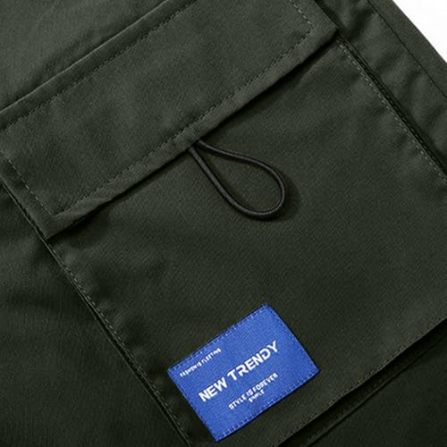 Image of Mens Hiking Cargo Shorts Quick Dry Lightweight Travel Fishing Camping Golf Shorts Summer Knee Length Pants