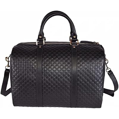 Gucci Nice Microguccissima Leather Boston Bag