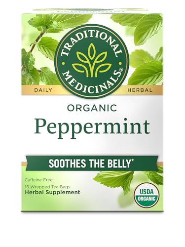Traditional Medicinals Organic, Peppermint Tea - Helps...