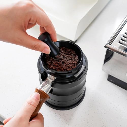 Herramienta de distribución de espresso WDT watchget magnética accesorios café negro 8