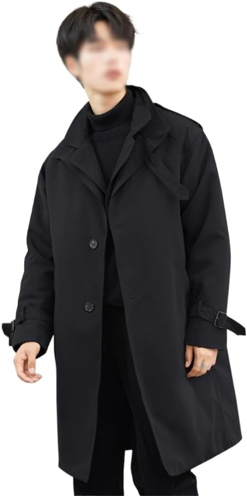 Windcoat Jacket Collar Long Down Male Autumn And Winter Thick White Duck