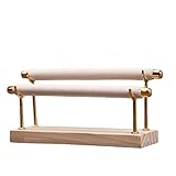 Notre présentoir à bijoux offre une solution raffinée pour mettre en valeur vos colliers, bracelets et boucles d'oreilles, transformant ainsi le désordre en une élégance soignée.