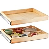 Photo Gallery menkxi set di 2 organizer estraibili per armadietti, cassetti estraibili, in legno, con chiusura ammortizzata, ripiani per mobili da cucina, cassetti, mensole assemblate (66 x 53 x 7,6 cm, legno) Photo Gallery menkxi set di 2 organizer estraibili per armadietti, cassetti estraibili, in legno, con chiusura ammortizzata, ripiani per mobili da cucina, cassetti, mensole assemblate (66 x 53 x 7,6 cm, legno)