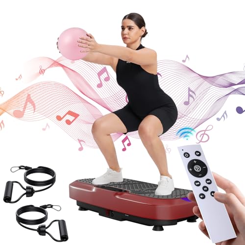 Vibration Plate, Vibration Plate for Lymphatic Drainage, Whole Body Workout
