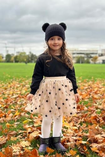 Image of Arshiner Toddler Girl Clothes Long Sleeve Pullover Sweatshirt and Tutu Skirt 2 Piece Outfits Kids Clothing Set Party Dress