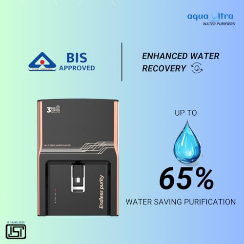 Image of AquaUltra Xpert Water Purifier for Home | RO+UV+UF | Taste Enhancer | 11L Storage | TDS Meter | Endless Purity | ISI Certified | Superior Performance | Ideal for Home| Works with All Water Sources