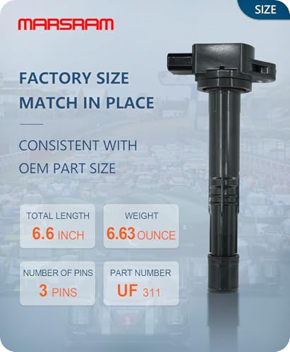 image for Marsram Ignition Coil Pack UF311 for Honda 2003 2004 2005 2006 2007 20