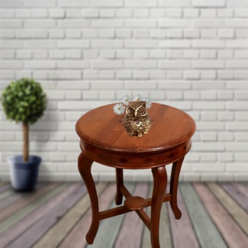Estatua de Búho de Latón para Decoración de Mesa miniatura 6