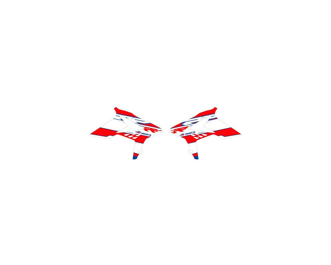 Kit déco origine Beta RR rouge pour rénover des plastiques rayés - 2