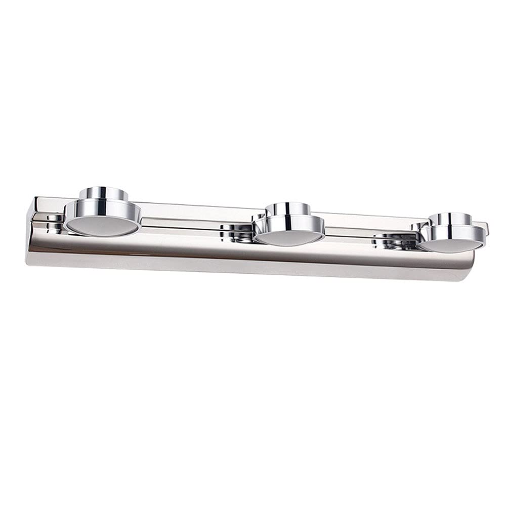 Lumières avant de miroir à 3 lumières pour un maquillage parfait dans votre salle de bains