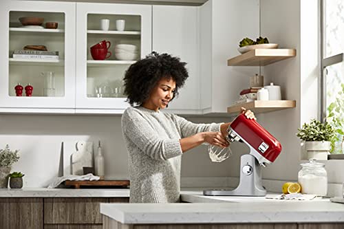 Kenwood-kMix-KMX750ARD-Robot-de-Cocina-Multifuncion-1000-W-Bol-Metalico-de-5-L-con-Asa-Gancho-para-Amasar-Varillas-Mezclado-K-Acero-Inoxidable-6-Velocidades-Color-Rojo