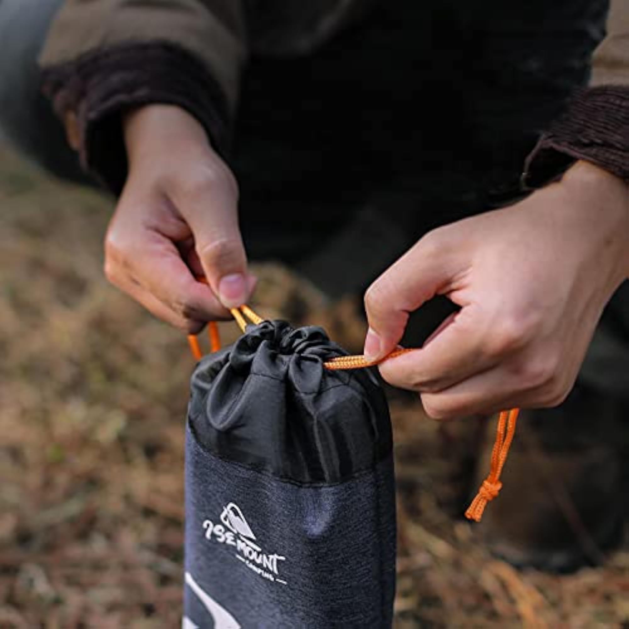 Drawstring Storage Pouch Bag, Compact Organizer