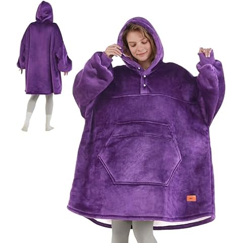Degrees of Comfort Oversized Blanket Hoodie Cover