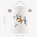 Navaris Tierfutter Aufbewahrung Vogel Design - 4,9L Volumen - Behälter für Vogelfutter - Hunde Trockenfutter Dose - Futterbox Hundefutter Katzenfutter - Tierfutterbehälter