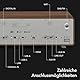 sonoro MEISTERSTÜCK (Gen.2) Kompaktanlage mit CD Player (Airplay, Google Cast, Spotify, FM, DAB+) Walnuss