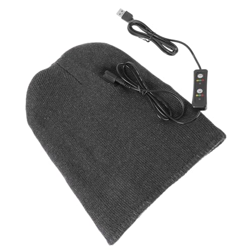 Gorro tejido Grey BESPORTBLE con forro térmico integrado para invierno