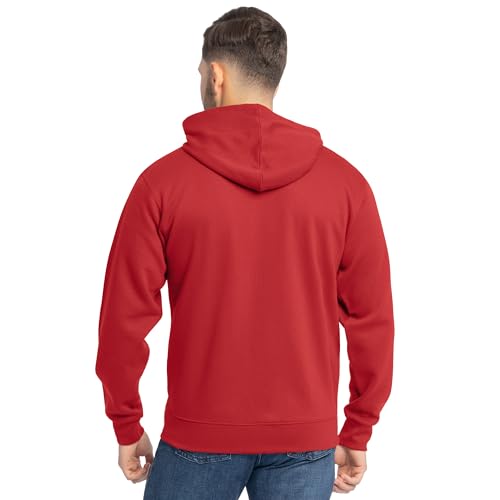 Image of Fruit of the Loom Eversoft Fleece Full Zip Hoodie Sweatshirt