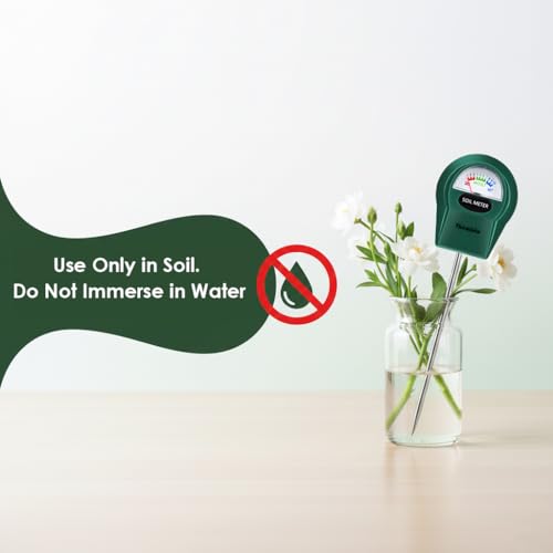 Image of Themisto TH-SM01 Soil Moisture Meter | Accurate Analog Moisture Tester for Indoor & Outdoor Plants | No Battery Needed