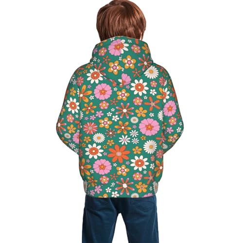 Riped Juicy Sliced Oranges1 Kid Hoodies Boys Sweatshirts Girls Pullover with Pocket4