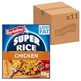 Batchelors Super Rice Chicken Flavour Ready Meal Packet, 90 g (Pack of 11)