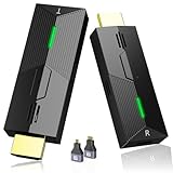 【2025最新】ワイヤレスHDMI 送受信機 HDMI無線 30m無線伝送 1080P解像度 サポート2.4G/5G WIFI&設定不要 低遅延 無線化 便携型 無線接続 音画同期 TV/PC/MAC/Laptop対応[日本技適認証取得]