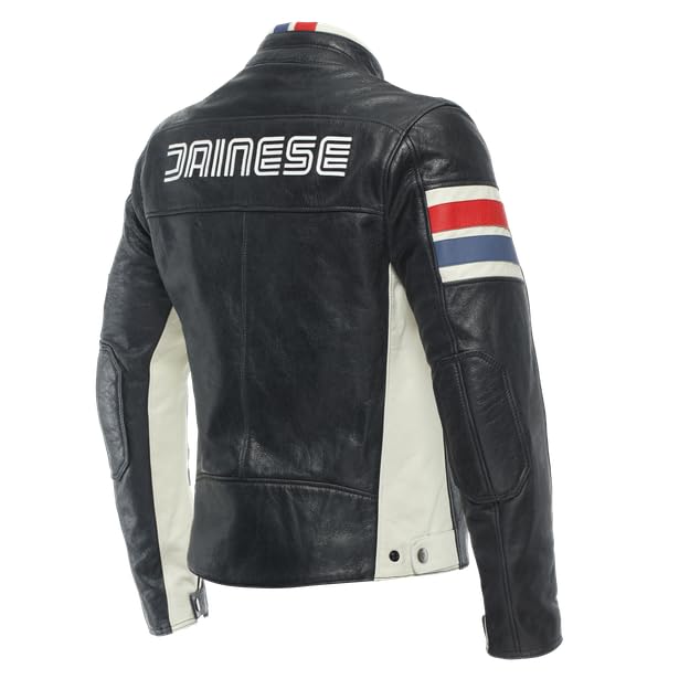 Amazon.co.jp: Dainese HF D1 SMU LEATHER JACKET (DSO) 787-BLACK/RED