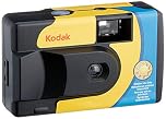 Kodak SUC Daylight 39 800ISO Disposable Analog Camera, Yellow/Blue