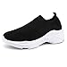 Donna Scarpe da Ginnastica Leggero Scarpe da Corsa Scarpe Sportive Palestra Running Sneaker Outdoor Respirabile Nero-A 38 EU