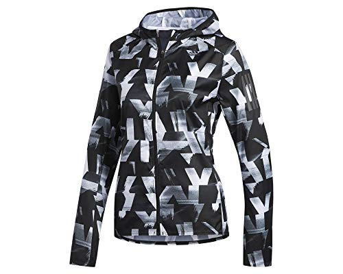 Jaqueta Corta Vento Adidas DQ2628 - Feminino - Preto