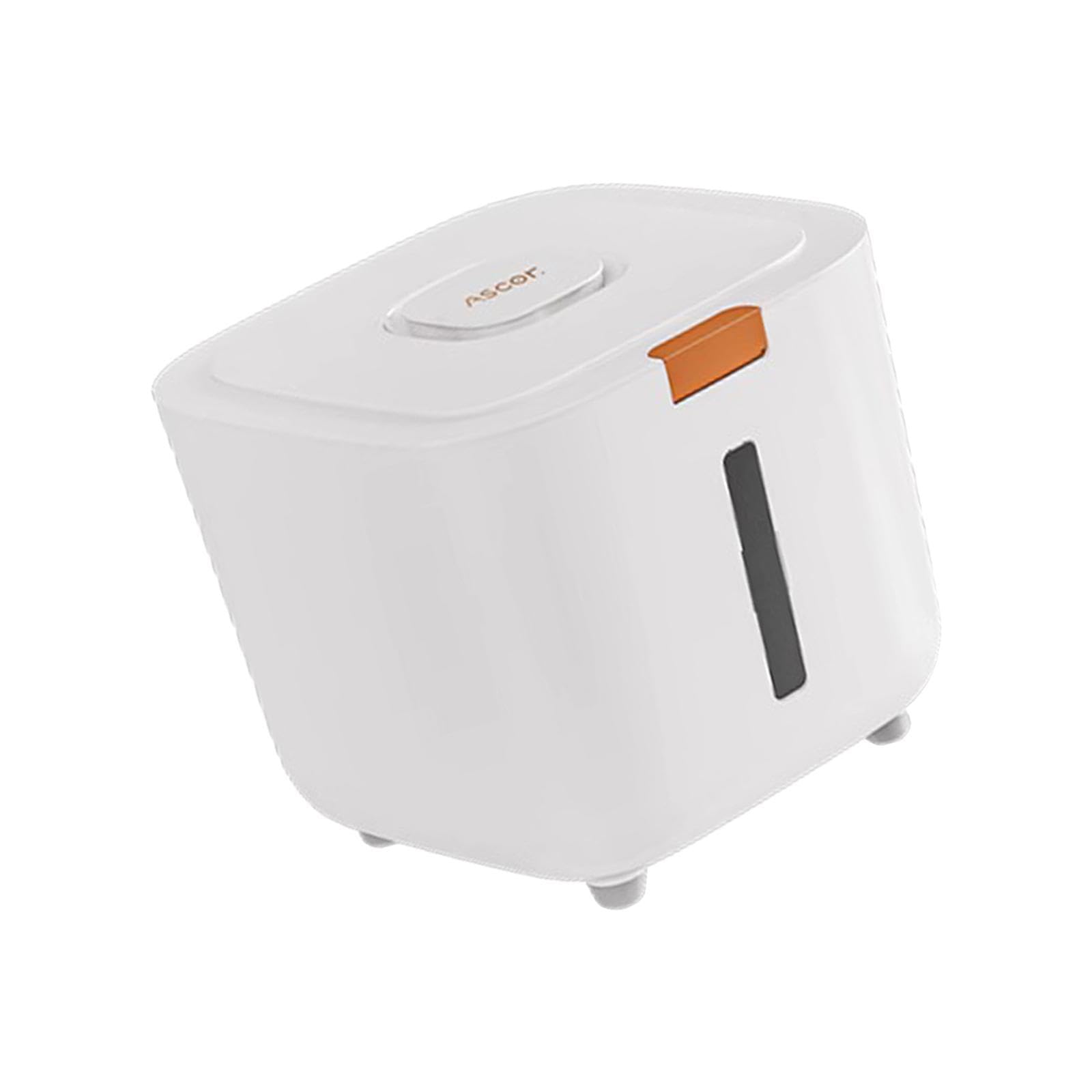 YIXANNX Leakproof Grain Dispenser With Handy Snap Lid Effectively Protects Food Spoilage While Organizing Safe. Lid Of Flour Food Container Adopts Snap Flour, 10KG