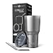 Chillz Travel Mug - Stainless Steel Insulated Tumbler Bundle With Bonus Straw and Lid - 30 oz