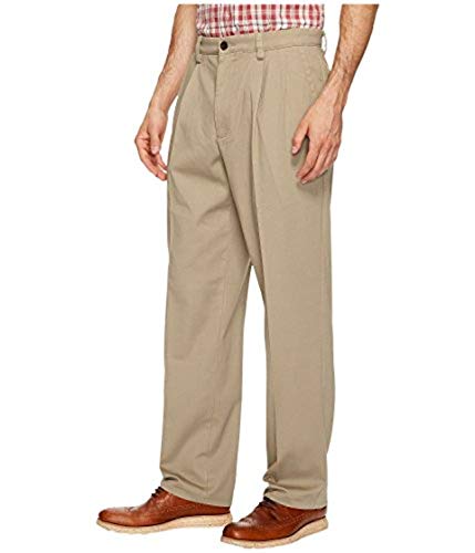 Dockers mens Easy Khaki D3 Classic Fit Pleated Pants