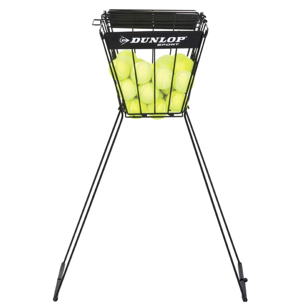 Dunlop, Ball Hopper (70 Ball), Cesto per Palline, Nero, 70 Balls, Unisex-​Adult.
