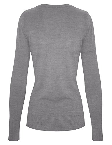 Image of Cielo Women's Solid Soft Stretch Pullover Knit Sweater