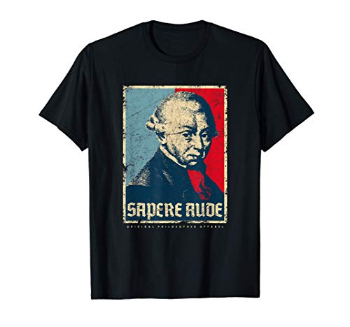 Sapere Aude Immanuel Kant Transcendental Philosophy Vintage T-Shirt