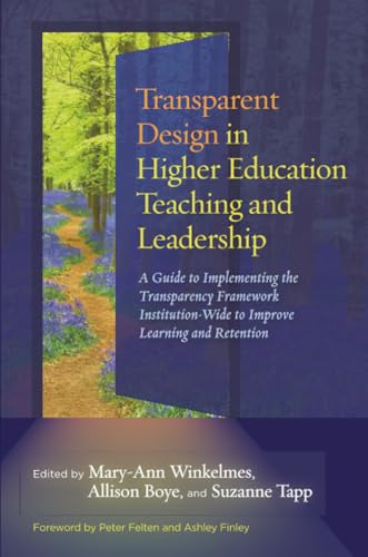 Transparent Design in Higher Education Teaching and Leadership: A Guide