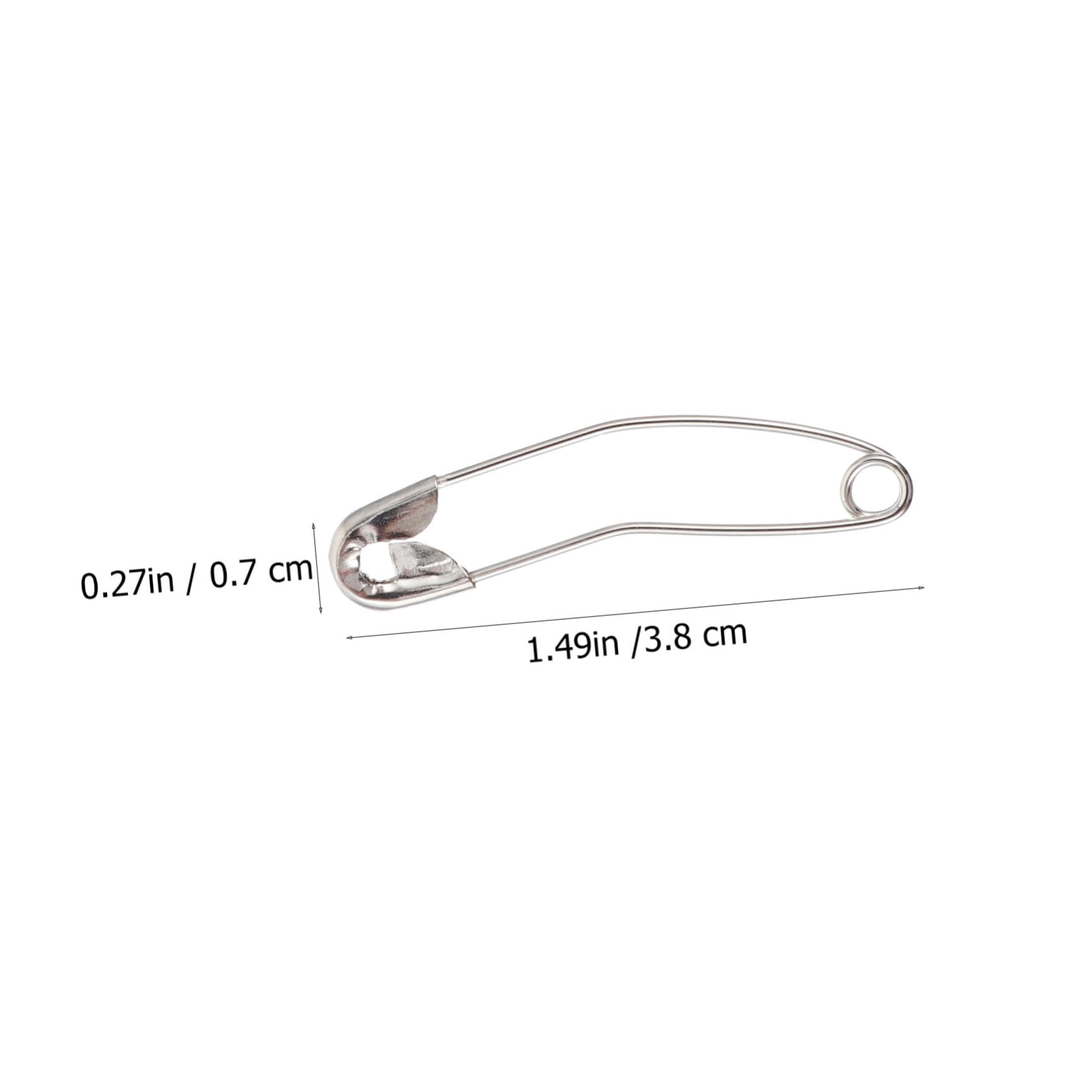 MAGICLULU 3stücke Curved Safety Sicherheitsnadeln Für Quilten Und Handwerk Praktische Und Langlebige Nähzubehör Für Kreative Projekte