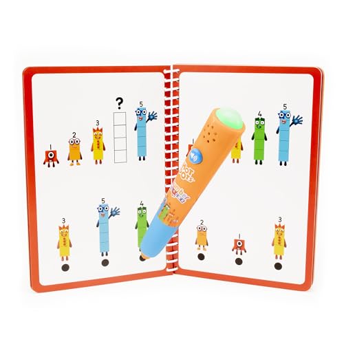 Learning Resources Hot Dots Numberblocks 1-10 Activity Book with Interactive Pen, Over 75 Activities, Numberblocks Gifts, Ages 4+