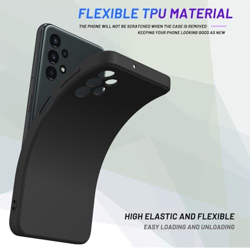 Image of for Samsung Galaxy A13 4G Case Black, Scratch Resistant with Soft Touch, Slim Thin Phone Cover for Samsung Galaxy A13 4G