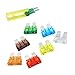 120 pcs Standard Fuse Assortment kit (5A/7.5A/10A/15A/20A/25A/30A) Blade-Type Automotive Fuses,Automotive Fuses-Medium Size.Replacement Fuses for Car/RV/Truck/Motorcycle