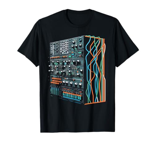 Synthétiseur analogique musique électronique modulaire Life T-Shirt