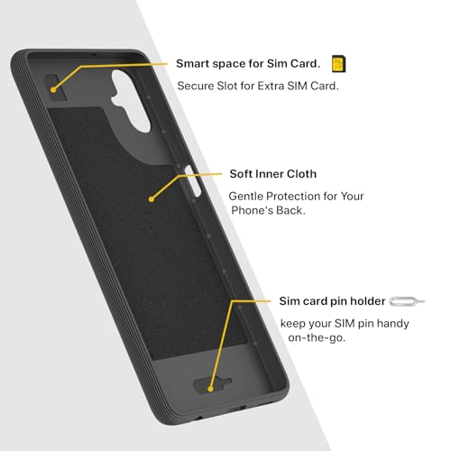 Image of Outlouders Back Cover for Samsung Galaxy F06 5G / Samsung Galaxy M06 5G | Full Camera Protection | TPU Soft Flexible Shockproof Back Case (Grey)