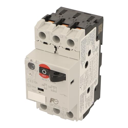 BM3RSB-010 | BM3RSB-010 | Fuji Manual Motor Starter, 6.3-10 AMP Rocker Handle (32AF Stand Breaking Capacity)