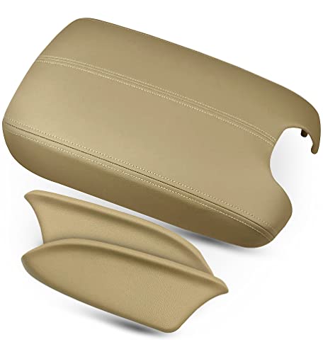Accord Sedan Center Console Armrest Cover & Front Door Panels (Beige)